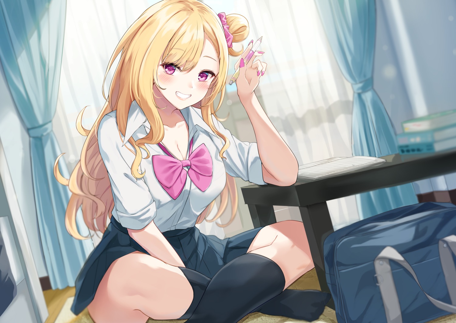 cleavage, igayan, seifuku