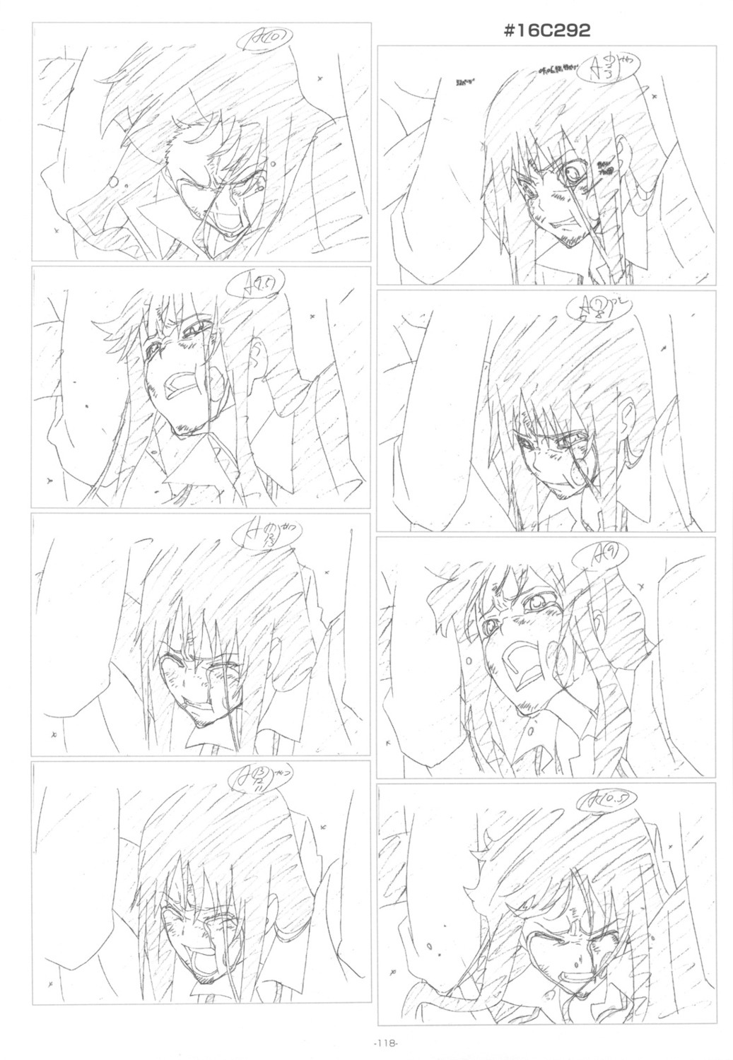kanou_sumire, monochrome, sketch, toradora!