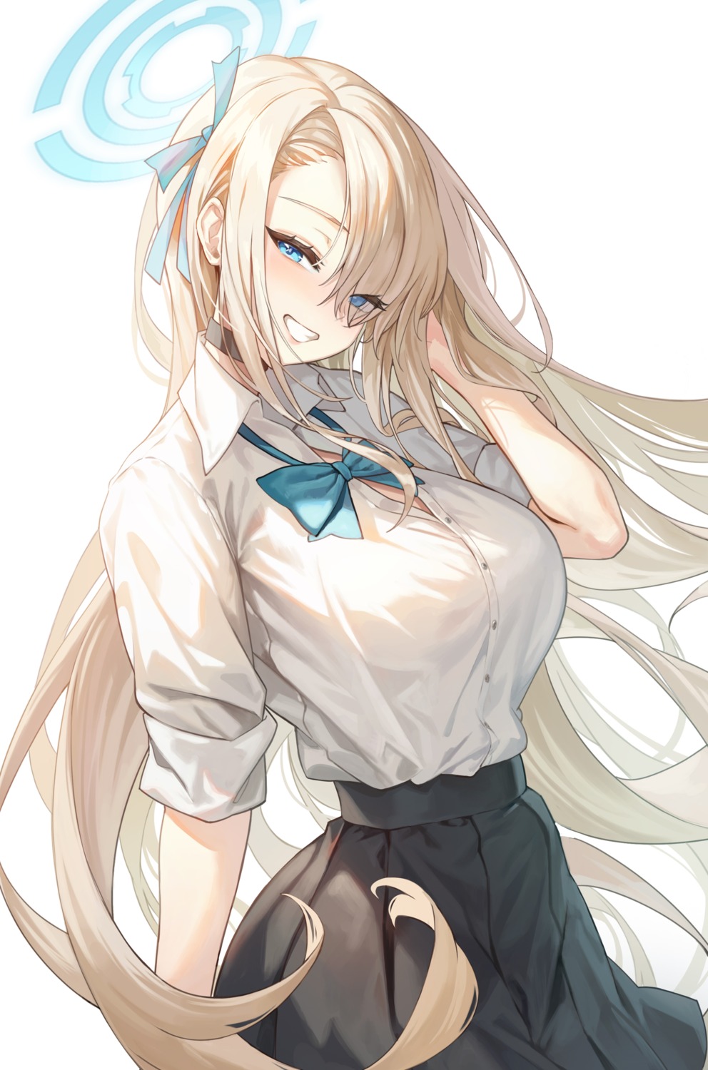 blue_archive, halo, ichinose_asuna, seifuku, syura