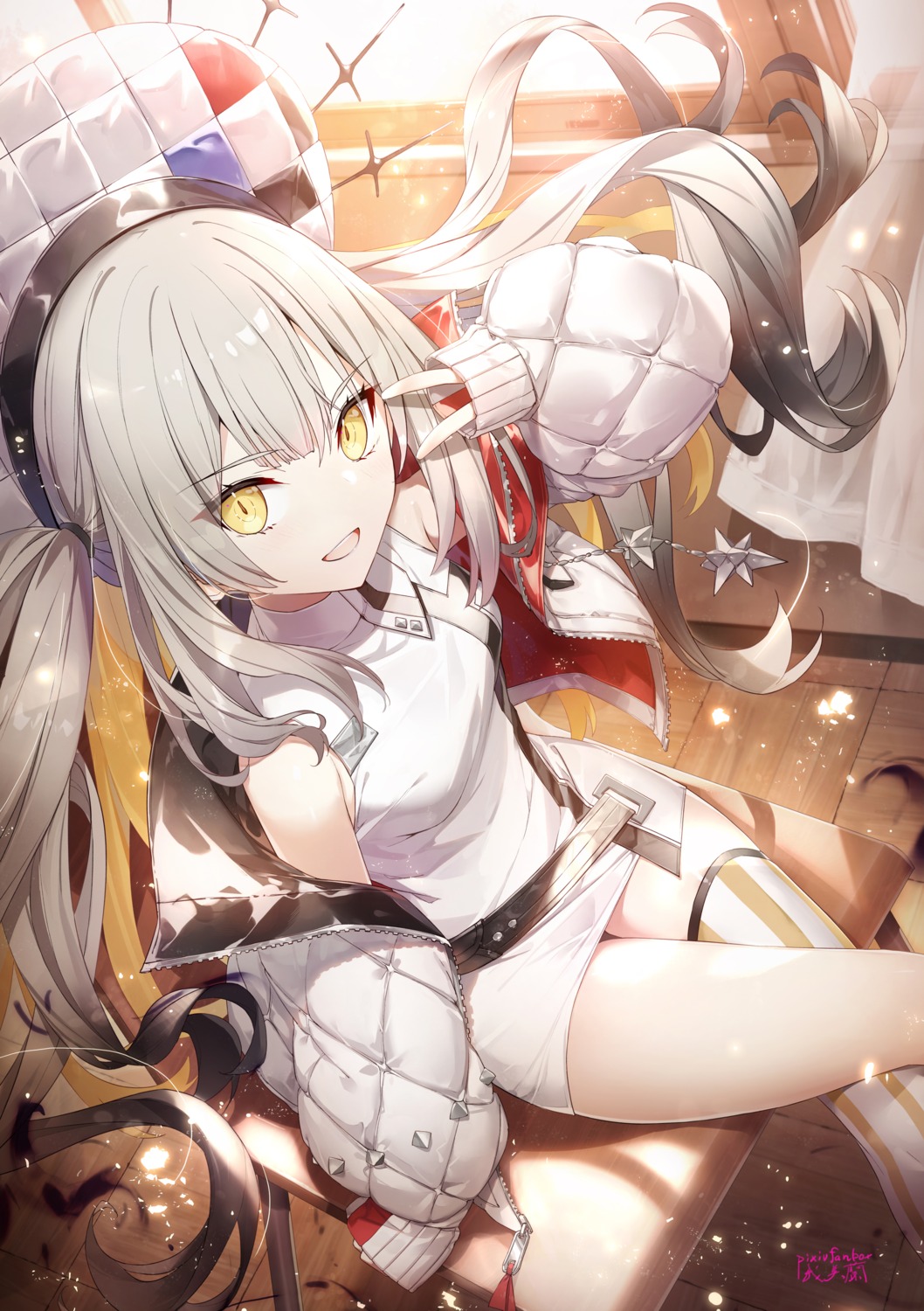 fate/grand_order, gabiran, marie_antoinette_(fate), marie_antoinette_alter_(fate), thighhighs