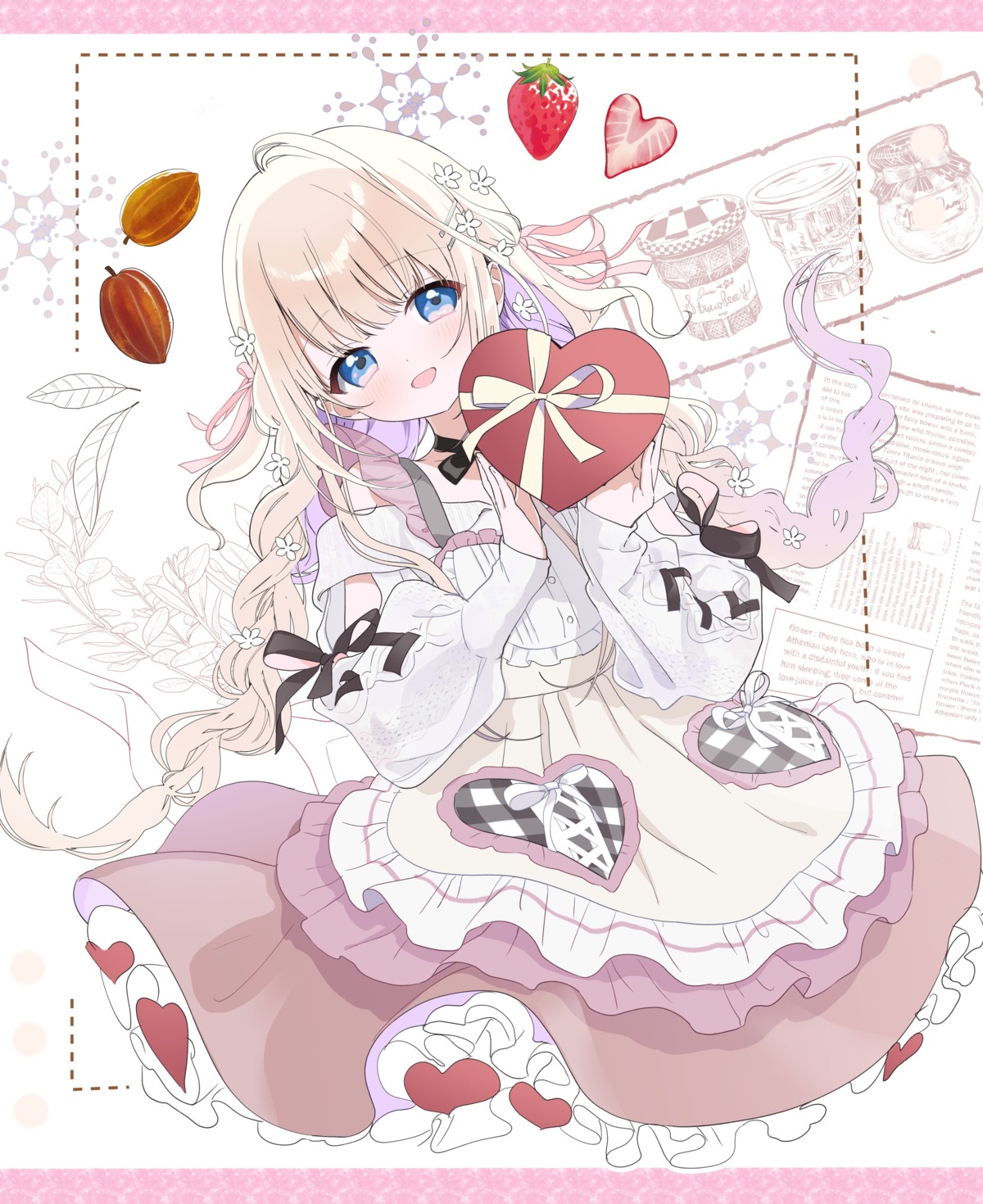 akakokko, dress, indie_virtual_youtuber, valentine, yukinoshita_peo