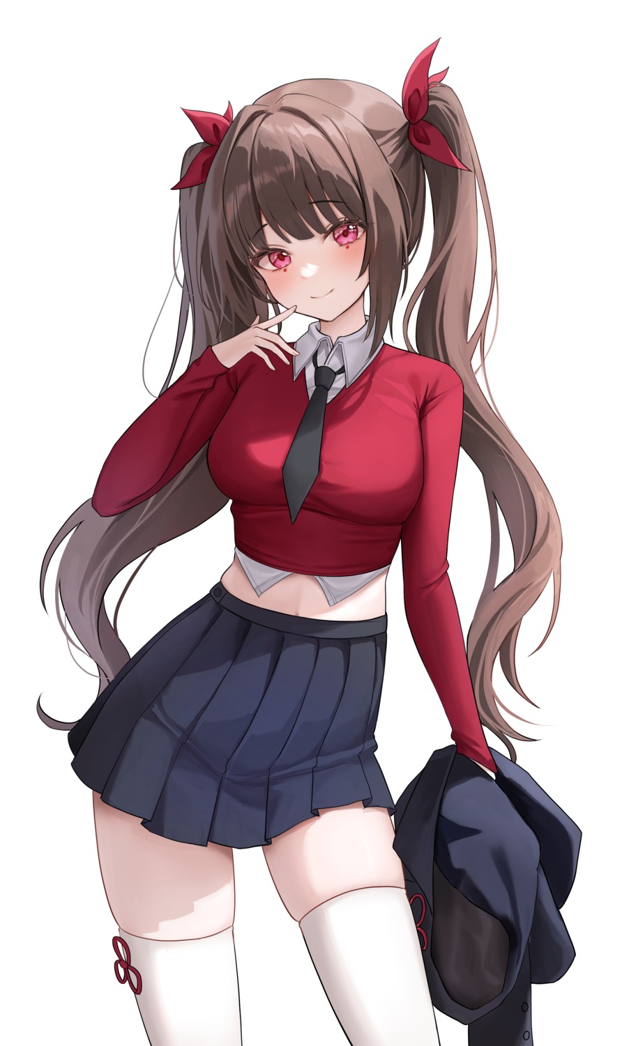 hini_ni, honkai:_star_rail, seifuku, sparkle, thighhighs