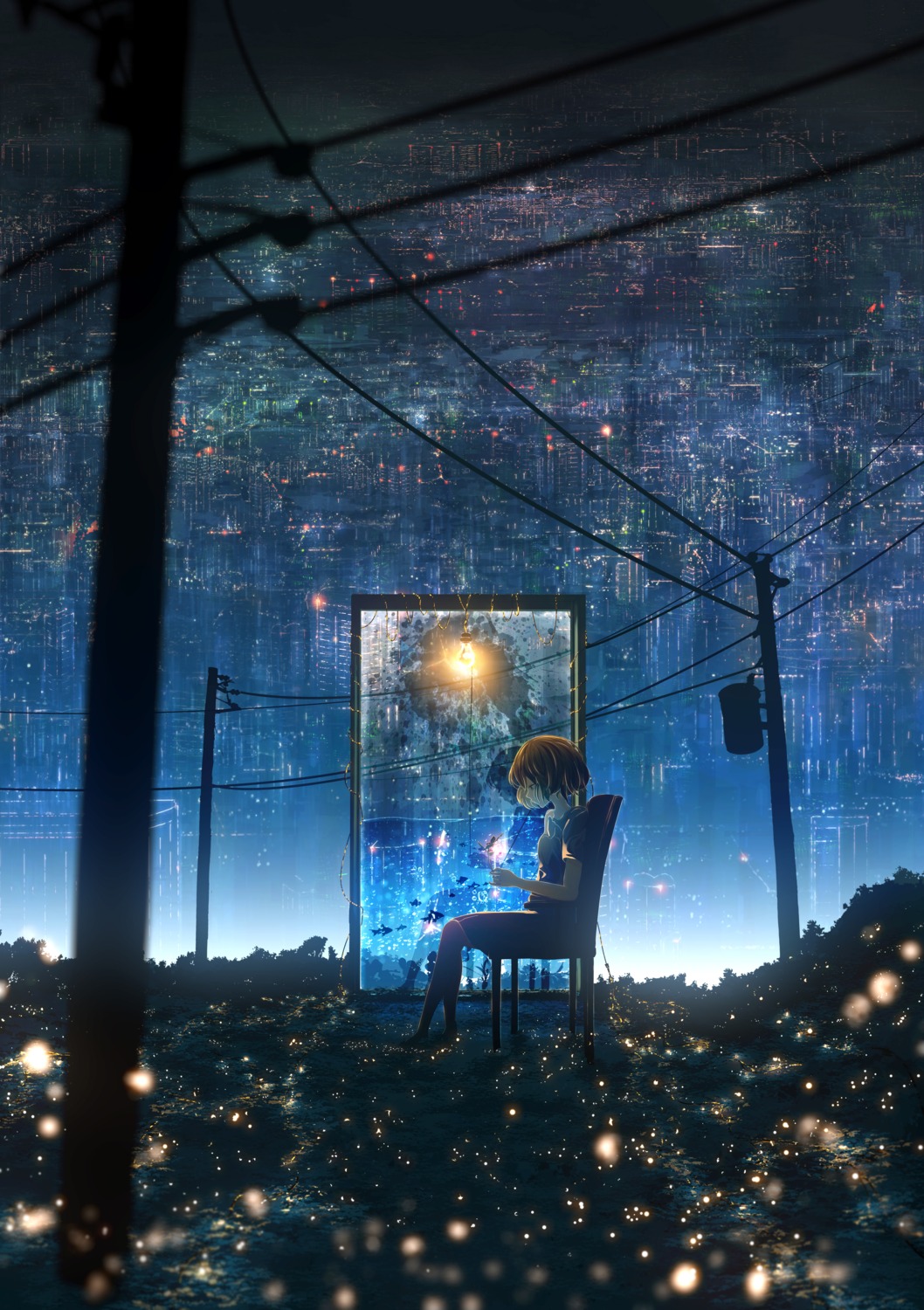 dress, landscape, y_y_(ysk_ygc)