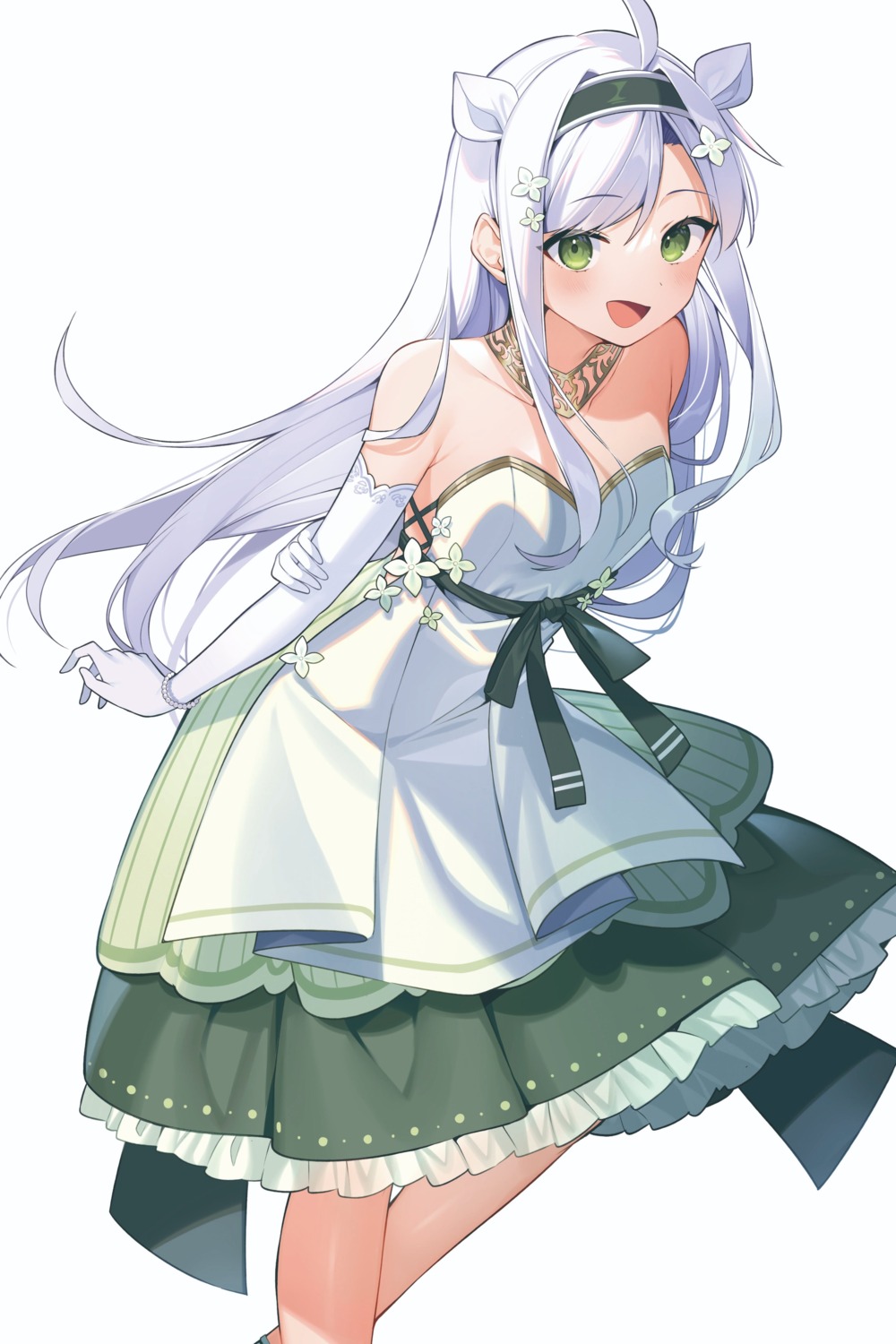 dress, mishima_kurone, no_bra, rokudenashi_majutsu_koushi_to_akashic_record, see_through, sistina_fibel, skirt_lift