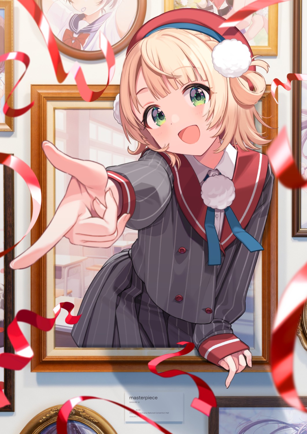 indie_virtual_youtuber, seifuku, shigure_ui, shigure_ui_(vtuber)