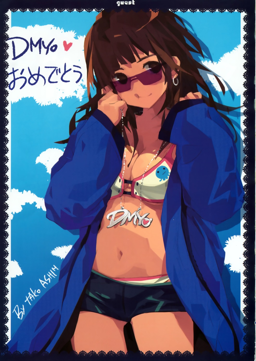 bikini, cleavage, snow_ring, swimsuits, tako_ashin