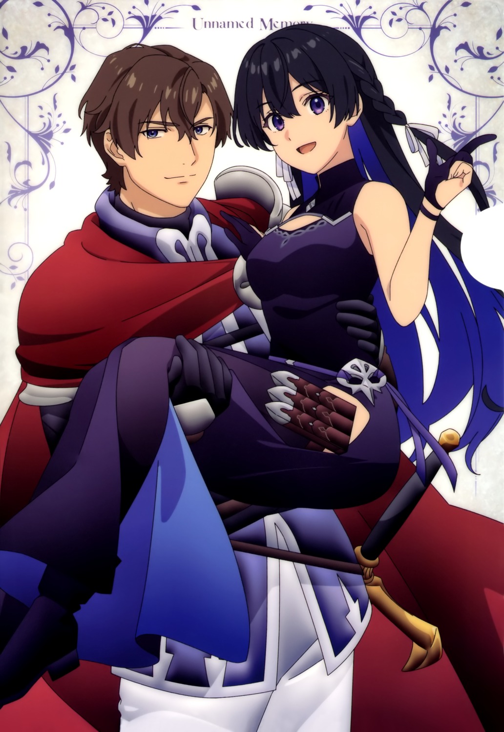 armor, dress, heels, oscar_lyeth_increatos_loz_farsas, sword, tagme, tinasha_(unnamed_memory), unnamed_memory