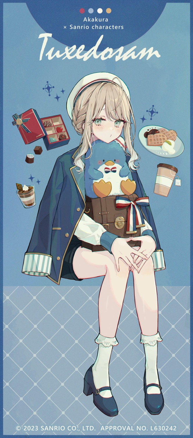 akakura, crossover, heels, penguin, sanrio, tuxedosam