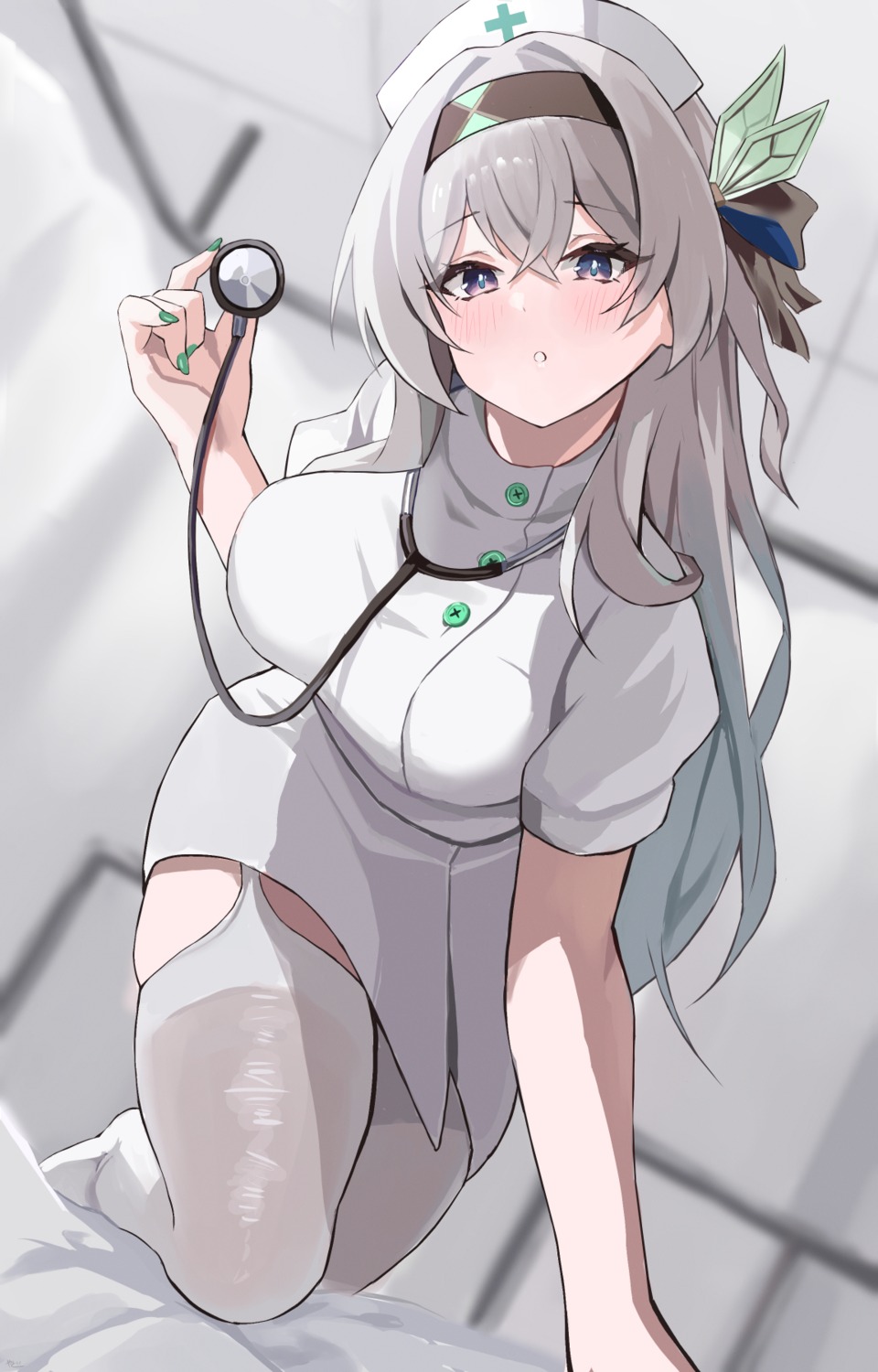 firefly, honkai:_star_rail, nurse, stockings, thighhighs, yato_(yama0x1)