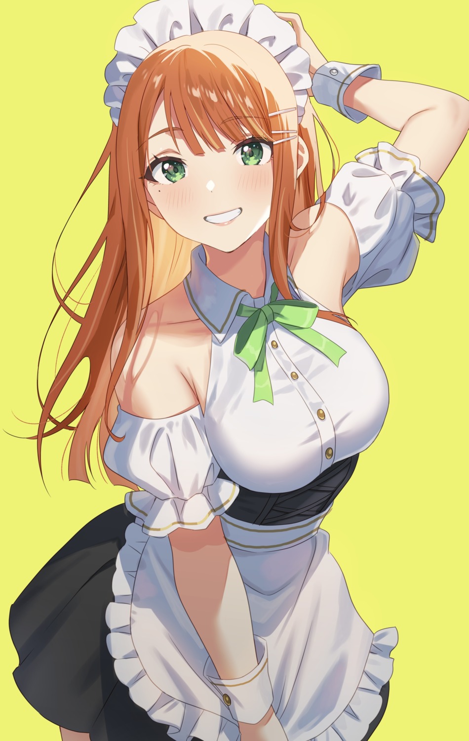 emu_(emum), gakuen_idolm@ster, maid, shiun_sumika, the_idolm@ster
