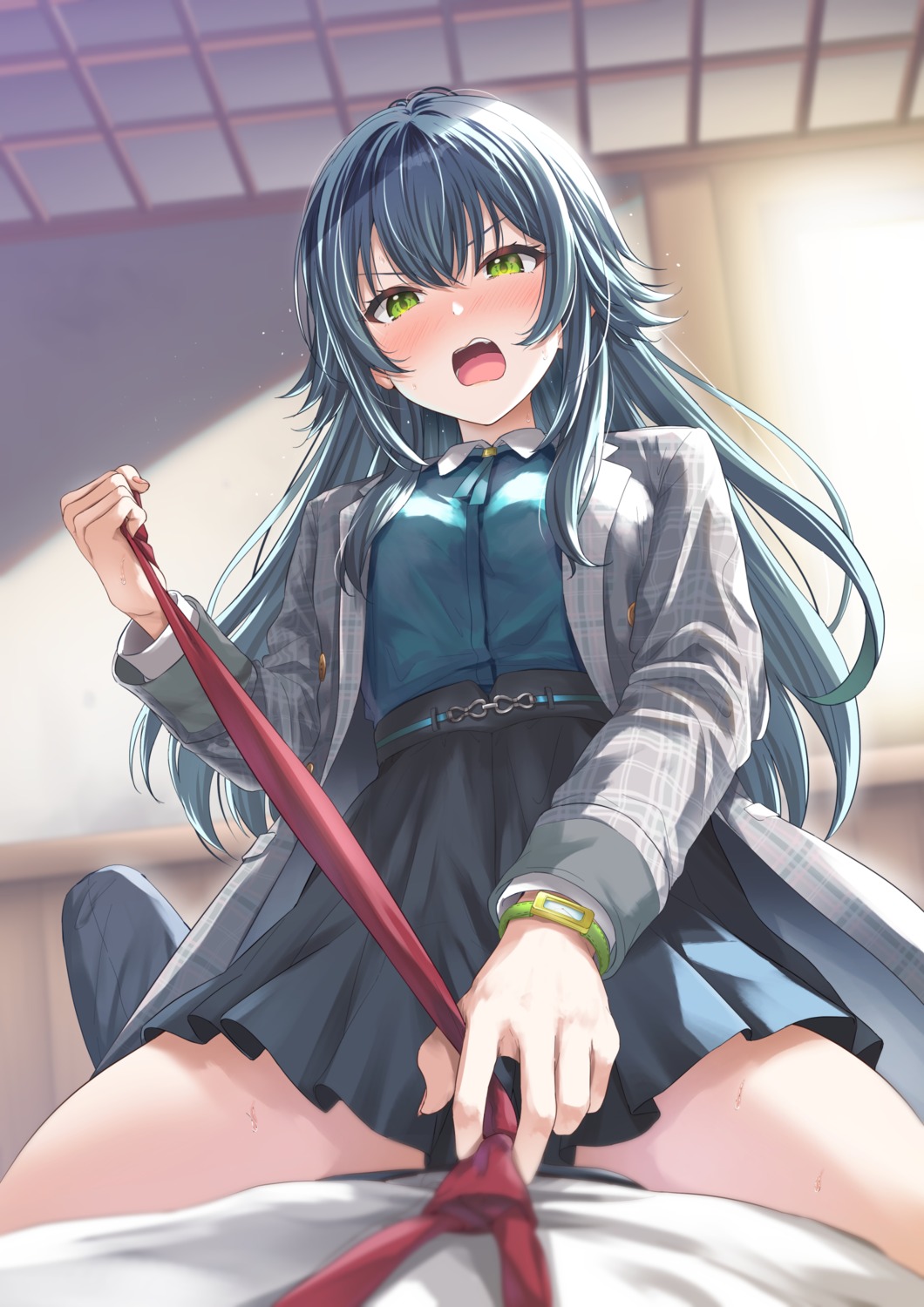 amagasa_ikuta, gakuen_idolm@ster, seifuku, the_idolm@ster, tsukimura_temari