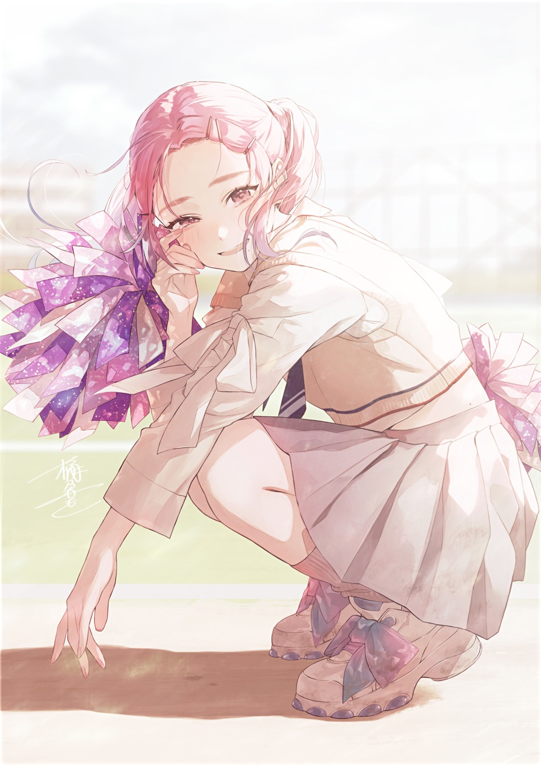 cheerleader, okeno_kamoku, sweater
