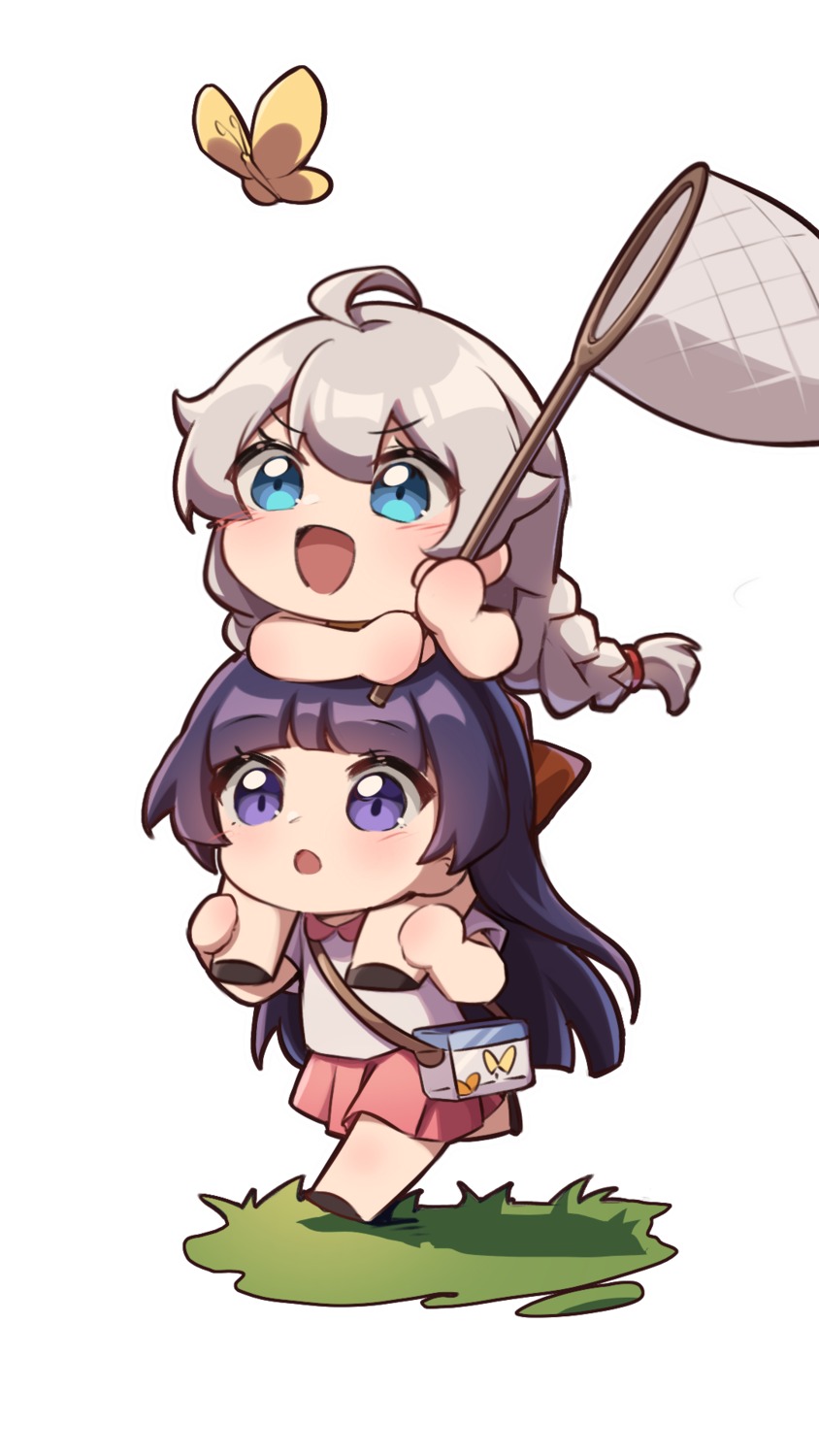 benghuai_xueyuan, chibi, honkai_impact, kiana_kaslana, raiden_mei, xinzhizhu