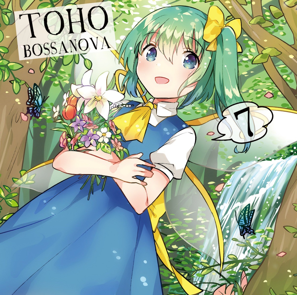 daiyousei, disc_cover, dress, fairy, ichihaya, touhou, wings