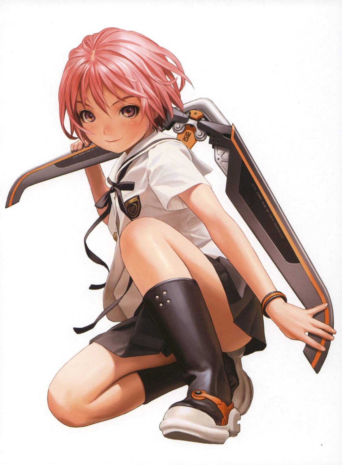 houjou_kuniko, range_murata, seifuku, shangri-la