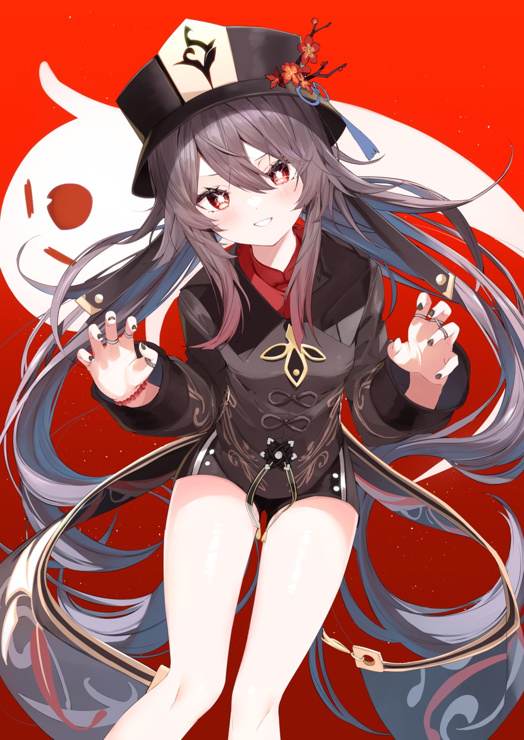 asian_clothes, genshin_impact, hu_tao, kamioka_chiroru