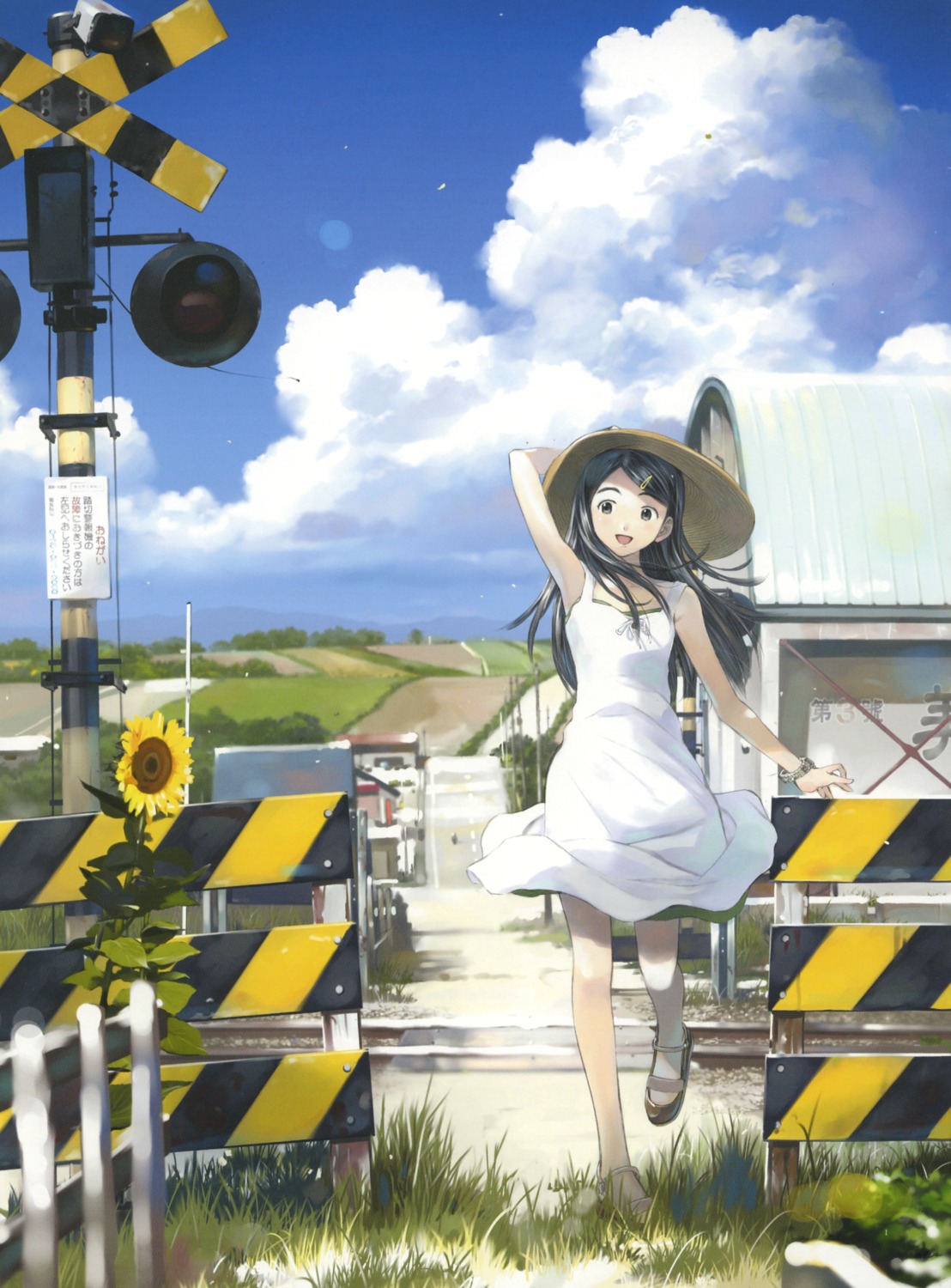 dress, someday's_dreamers, someday's_dreamers_natsu_no_sora, summer_dress, suzuki_sora, yoshizuki_kumichi