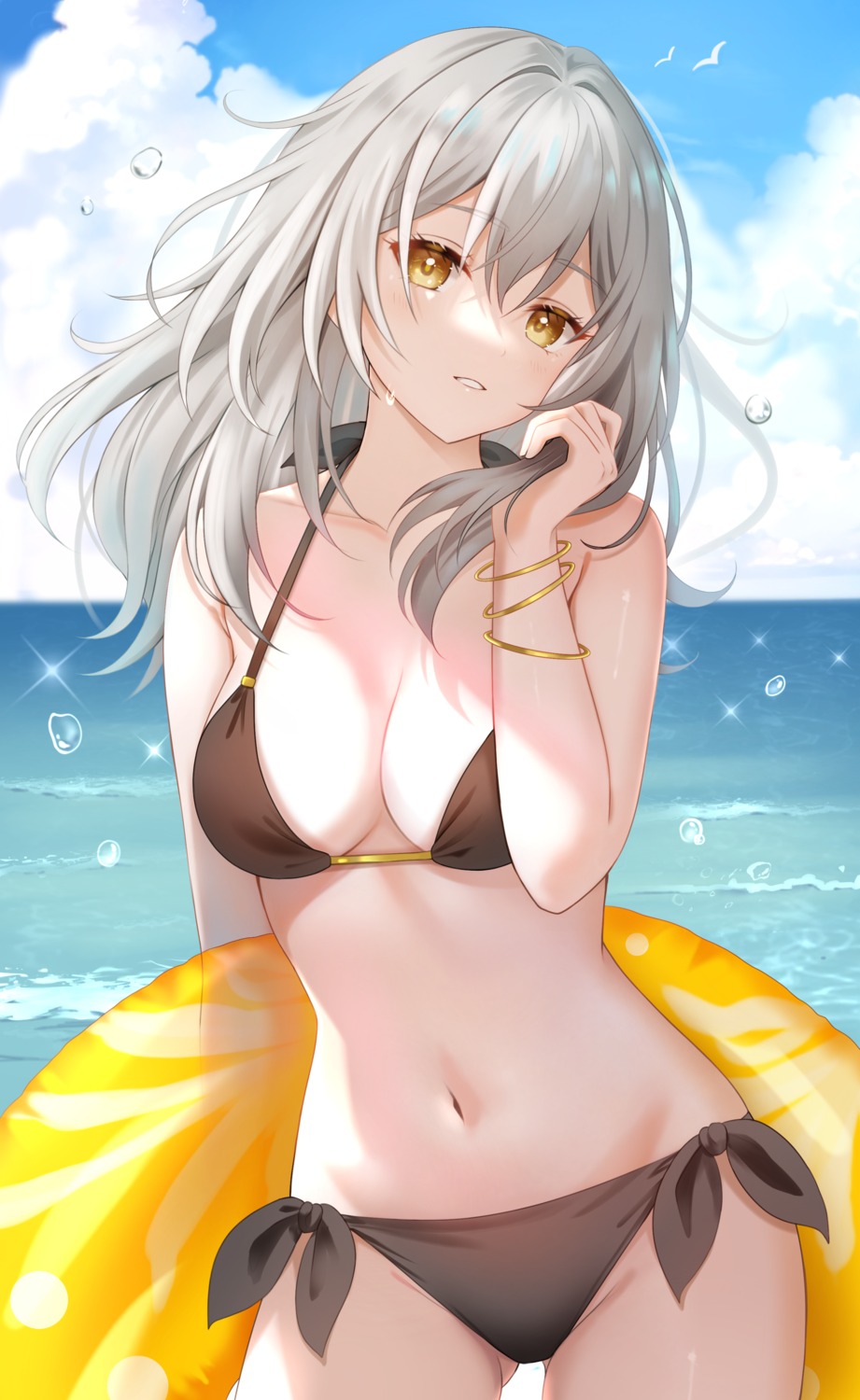 artist_revision, bikini, honkai:_star_rail, nasii, stelle, swimsuits