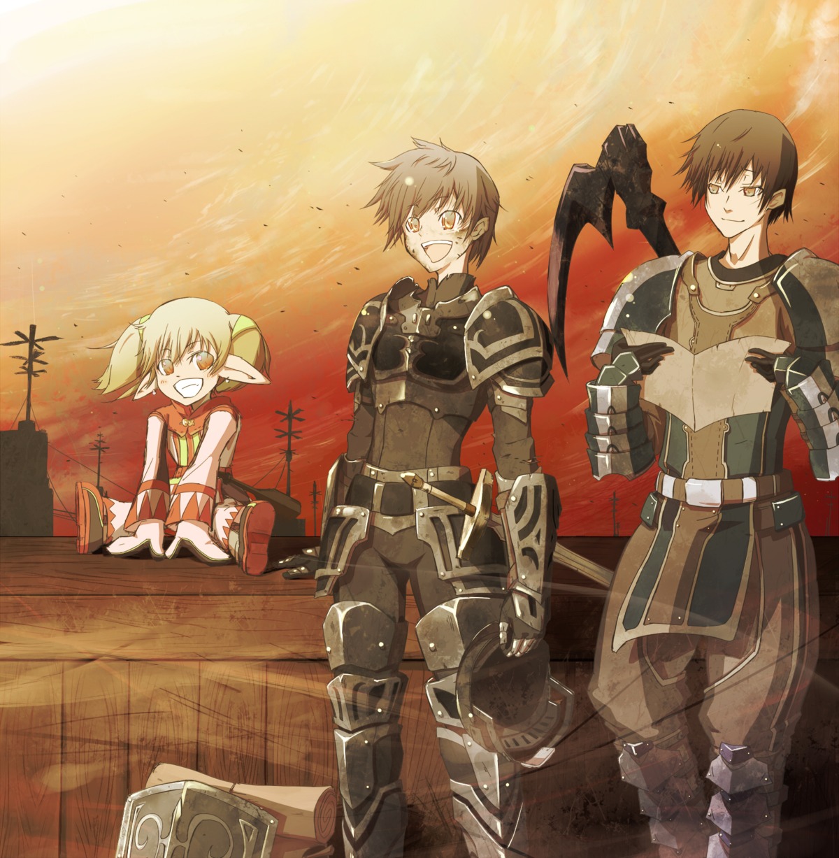 final_fantasy, final_fantasy_xi, male, sword, tarutaru, vane, white_mage