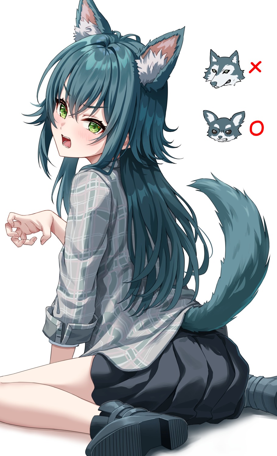 animal_ears, ass, gakuen_idolm@ster, inumimi, simoumi_217, tail, the_idolm@ster, tsukimura_temari