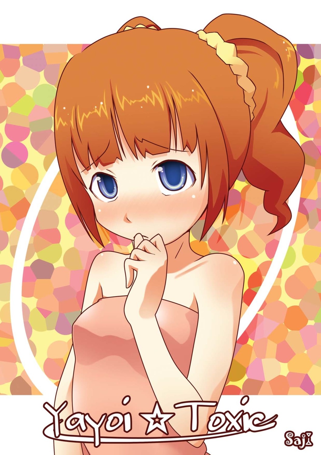 saji, takatsuki_yayoi, the_idolm@ster, uninigumi
