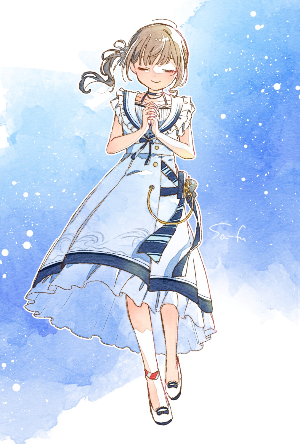 dress, mochizuki_honami, project_sekai, sa-fu, skirt_lift