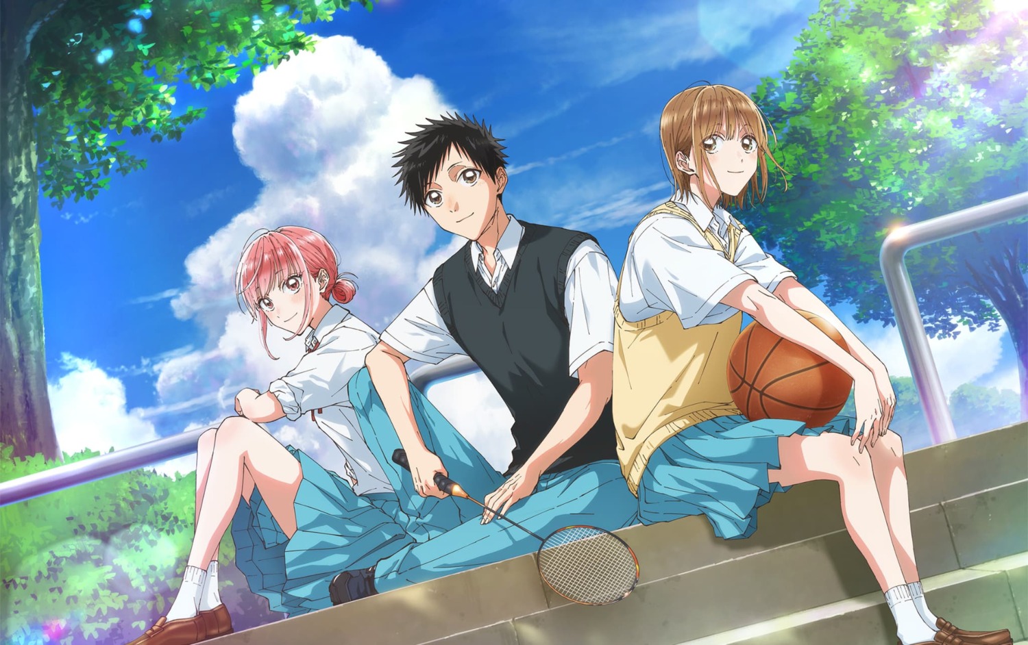 ao_no_hako, basketball, chouno_hina, inomata_daiki, kano_chinatsu, seifuku, skirt_lift, sweater