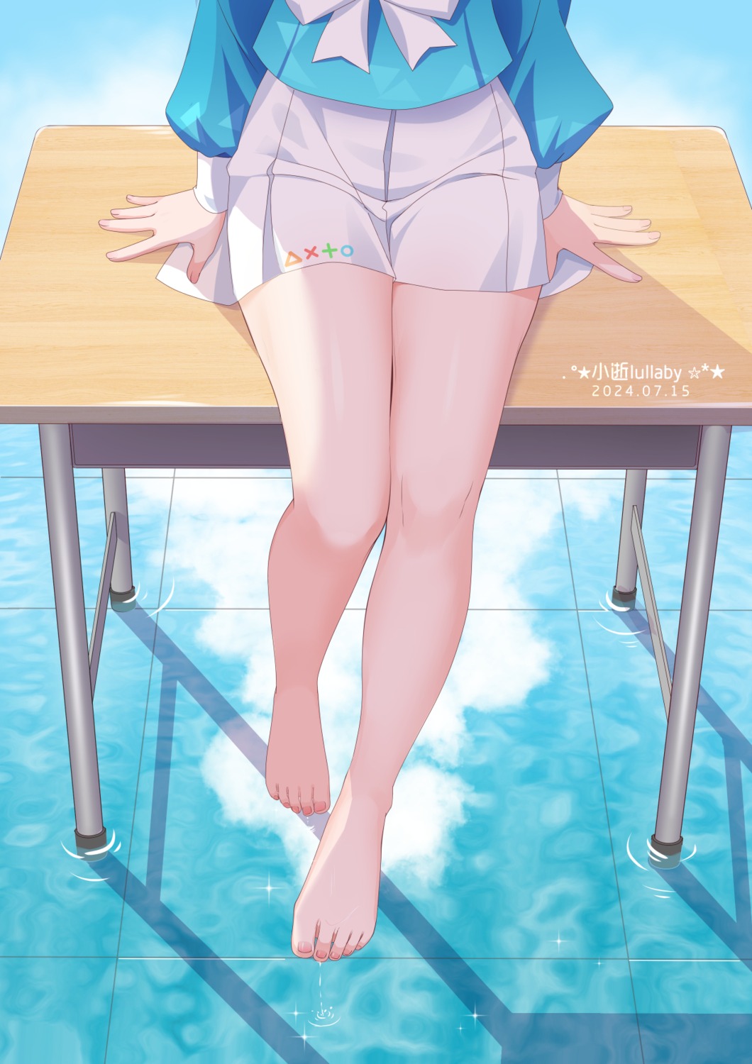 arona_(blue_archive), blue_archive, seifuku, xiao_shi_lullaby