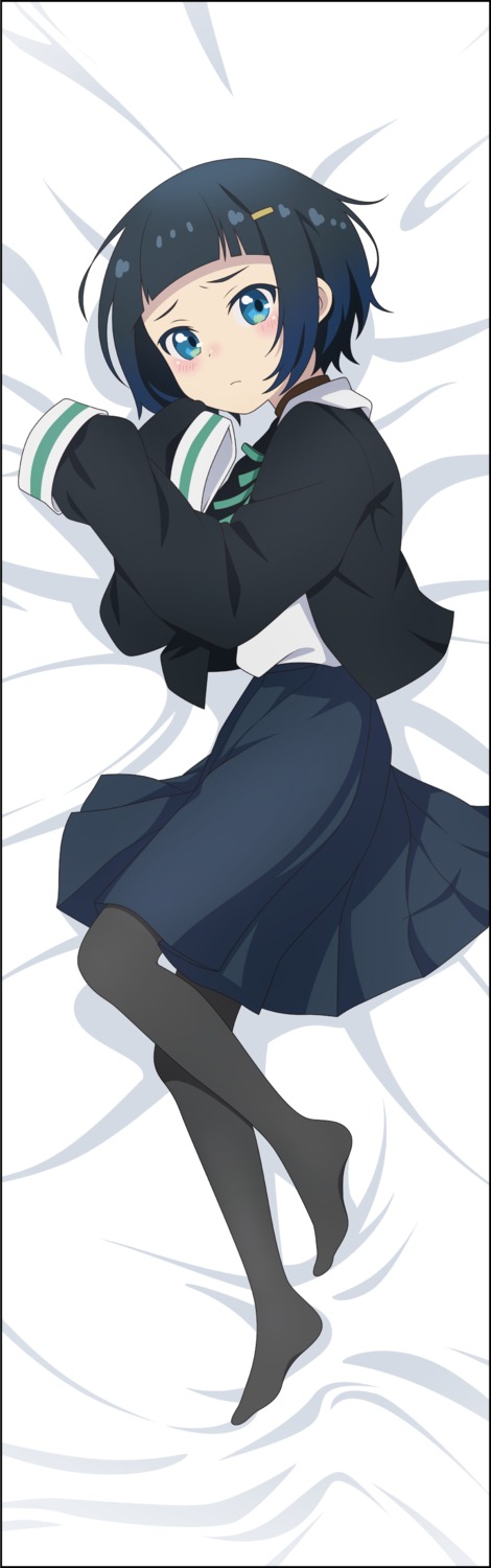 dakimakura, pantyhose, seifuku, shinonome_akira, shuumatsu_train_doko_e_iku?, tagme