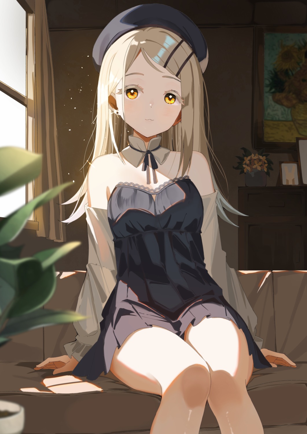dress, gakuen_idolm@ster, minertime, no_bra, shinosawa_hiro, the_idolm@ster