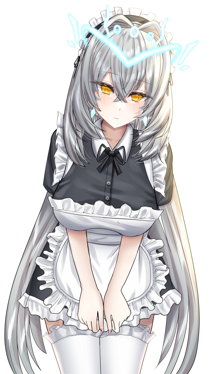 elsword, eve_(elsword), gomb, maid, thighhighs