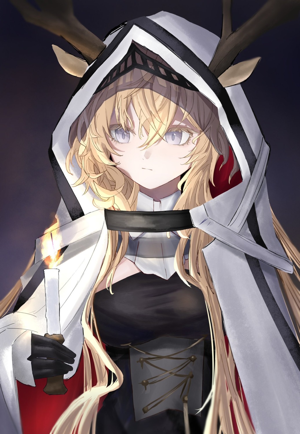 animal_ears, arknights, horns, kei11525, viviana_droste