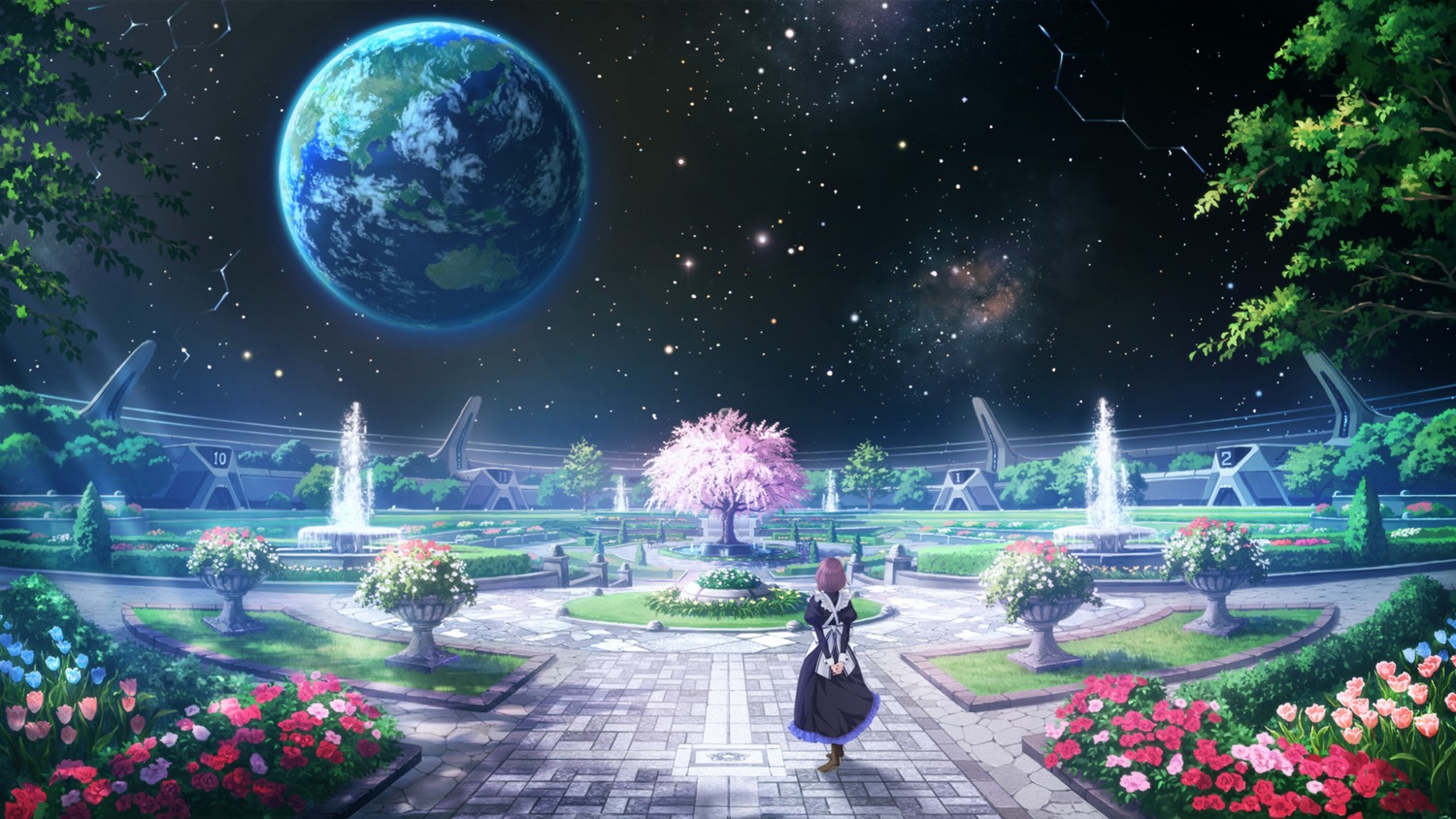 heels, landscape, maid, moon_ghost, purple_software, sukoyaka93, wallpaper