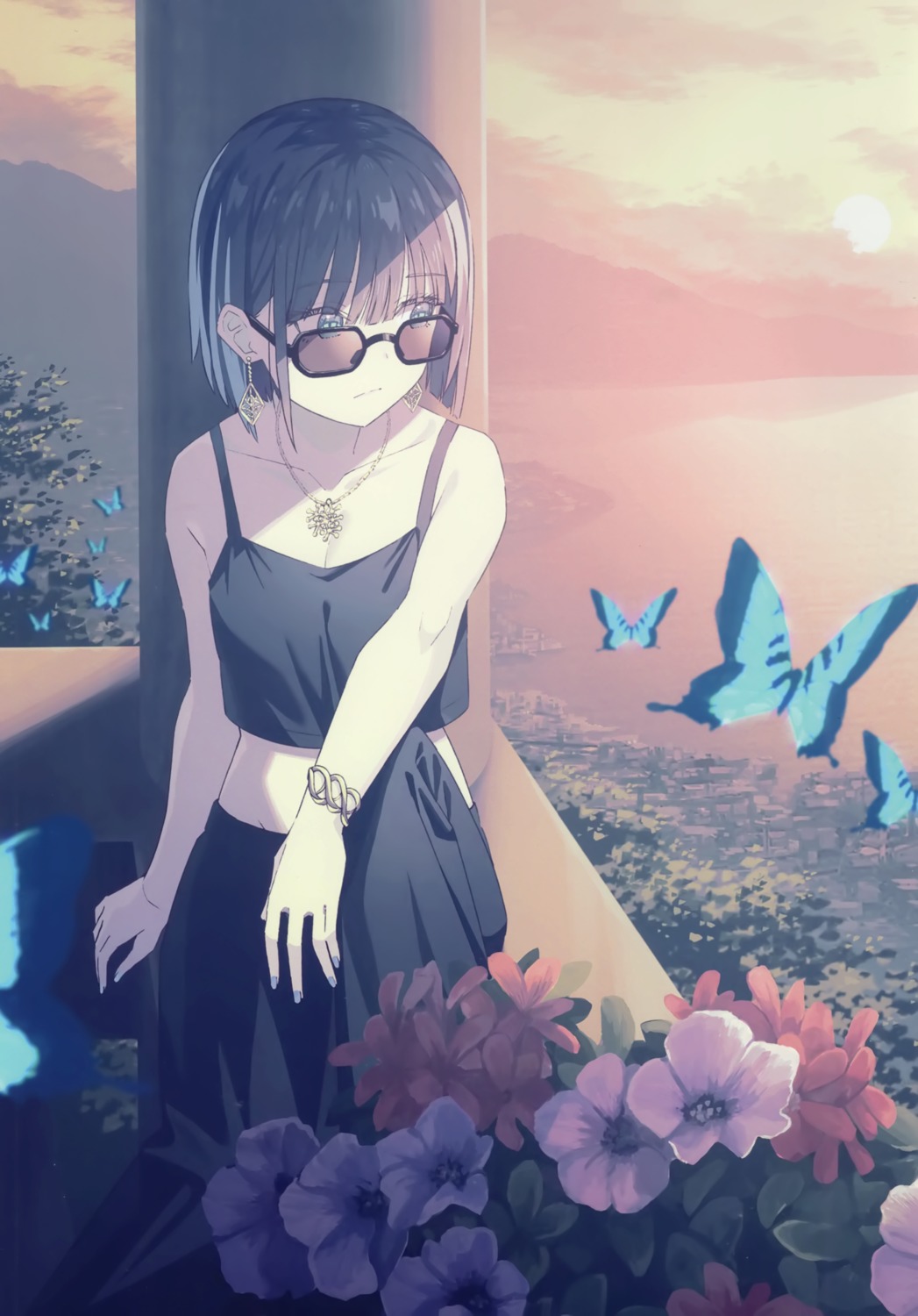 k_case, komizuki, megane
