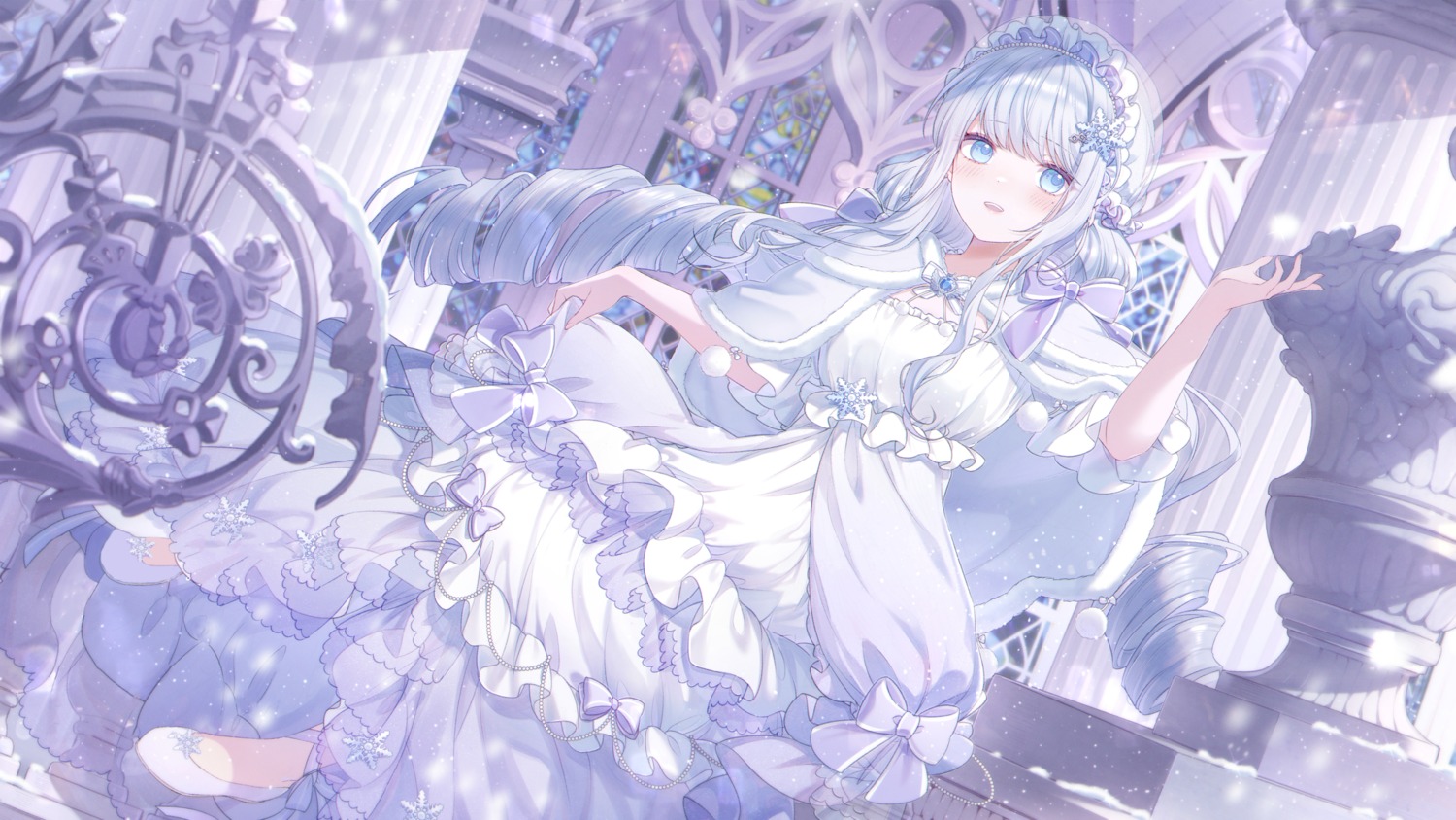 detexted, dress, see_through, skirt_lift, umehara_sei