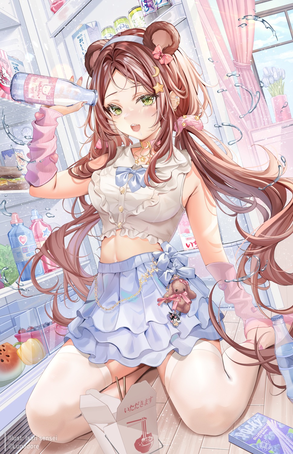 animal_ears, isari_sensei, thighhighs