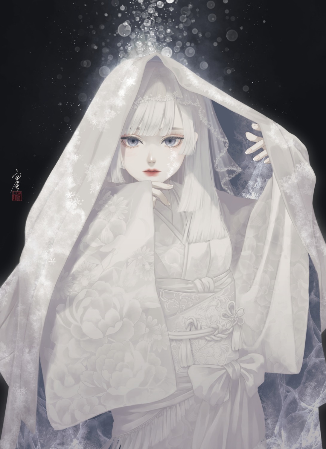 kimono, see_through, ushiyama_ame