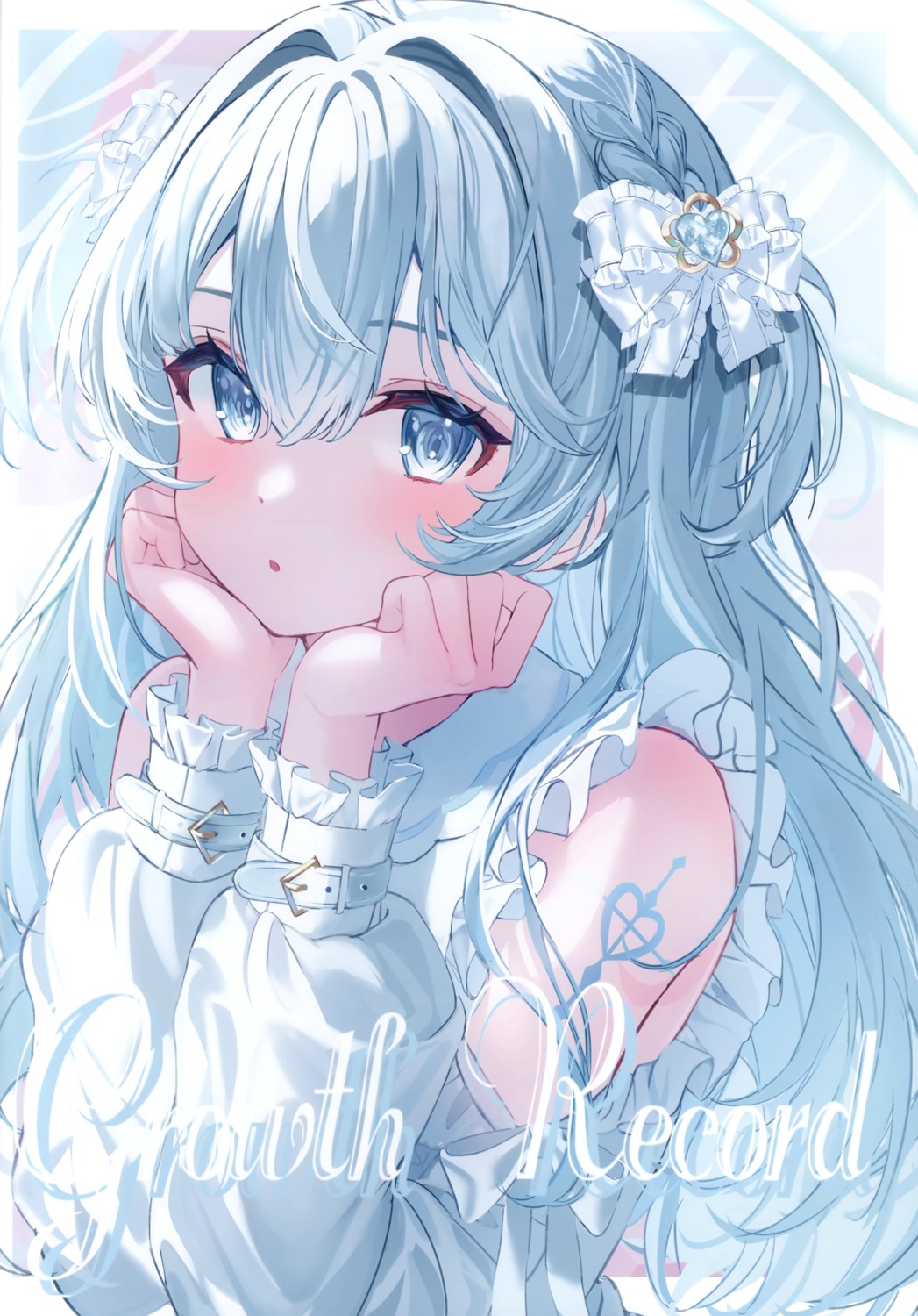 dress, halo, haruhiruri, tattoo, torikago_step