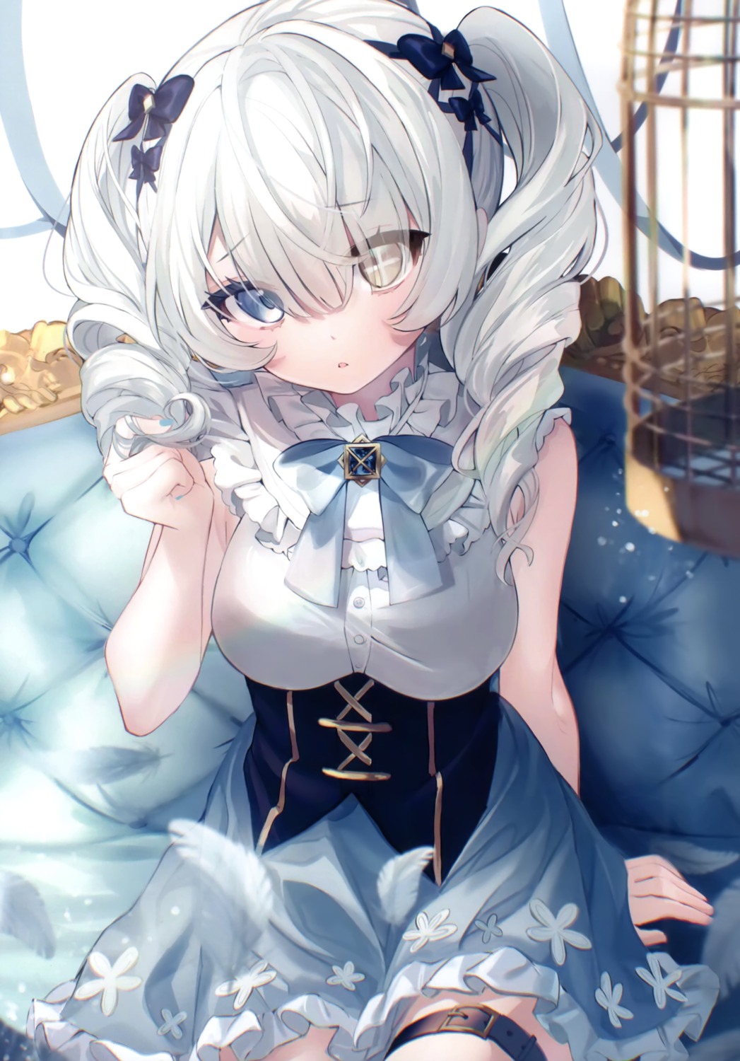 garter, haruhiruri, heterochromia, torikago_step