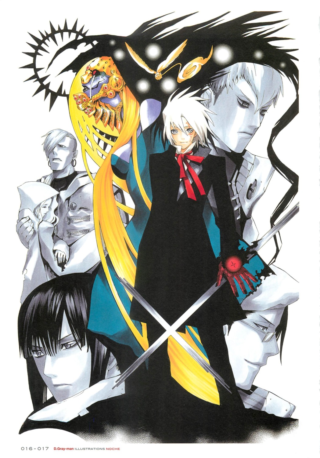 allen_walker, bak_chan, d.gray-man, hoshino_katsura, kanda_yu, komui_lee, timcanpy