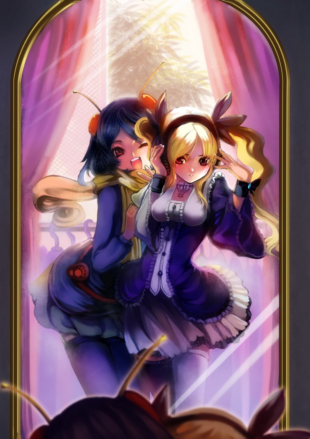 st.microscope, thighhighs
