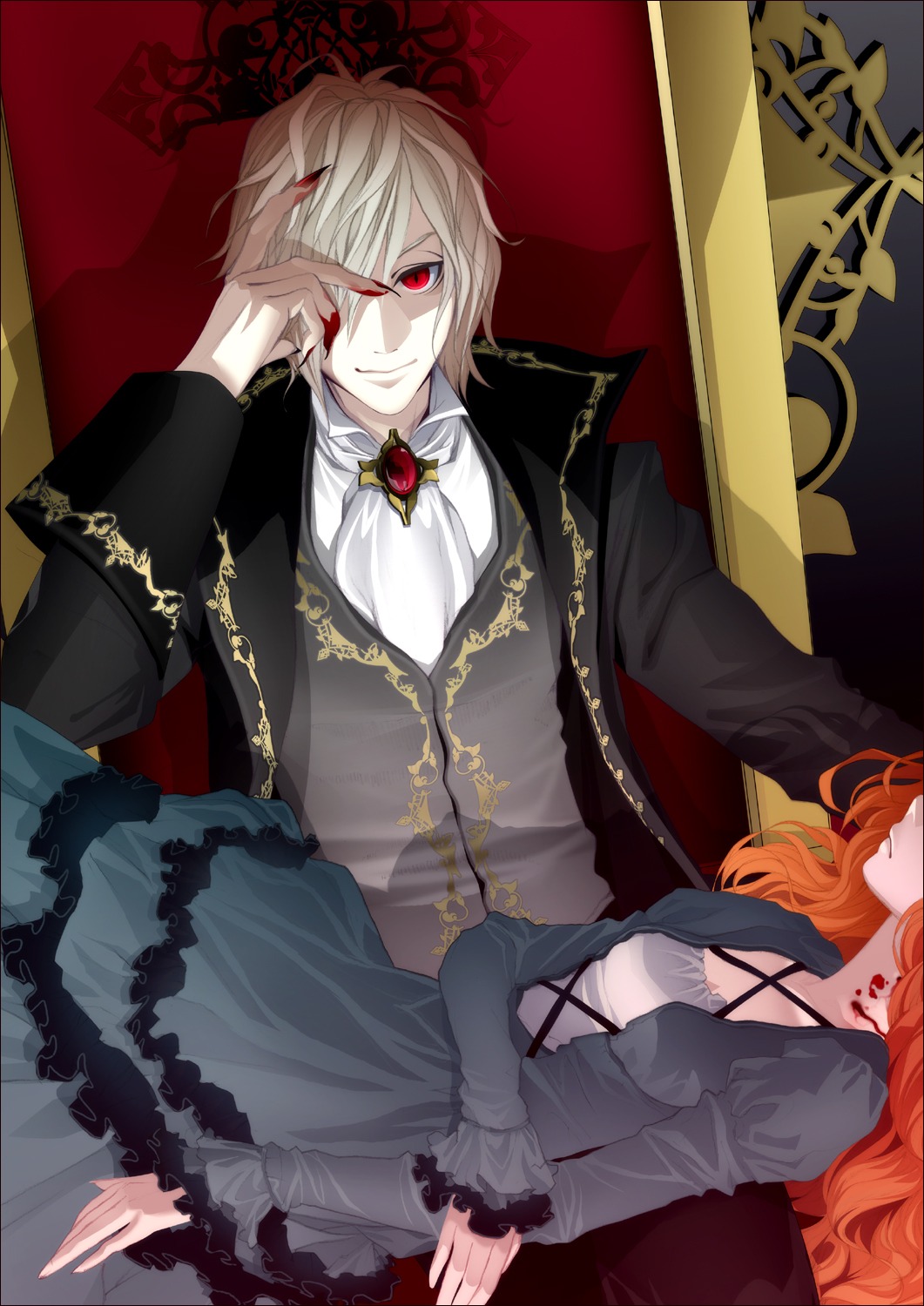 blood, chia, lolita_fashion, male
