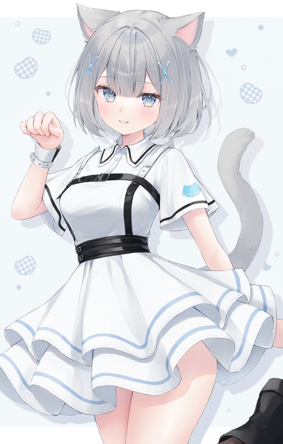 animal_ears, indie_virtual_youtuber, nekomimi, shano_hiyori, tail
