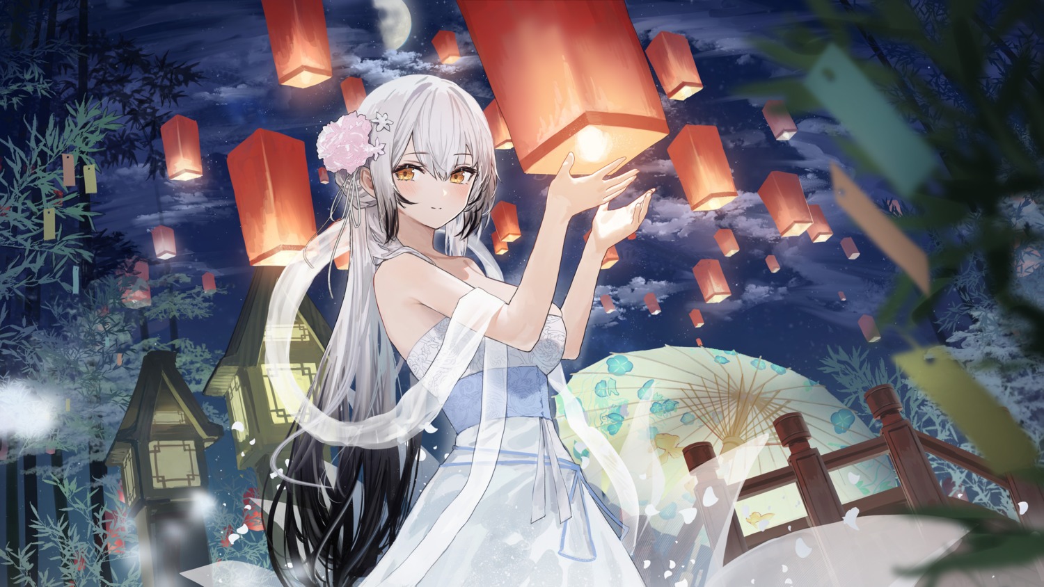 asian_clothes, azur_lane, hai_tien_(azur_lane), hidulume, jpeg_artifacts
