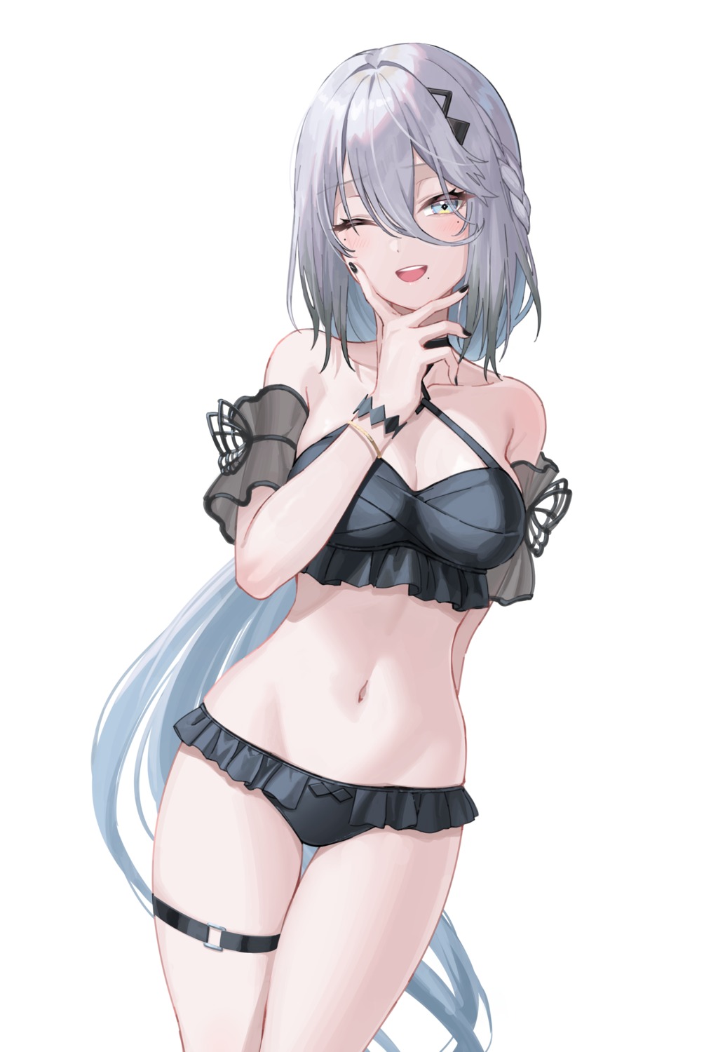 bikini, garter, ginopi, nijisanji, see_through, sophia_valentine, swimsuits