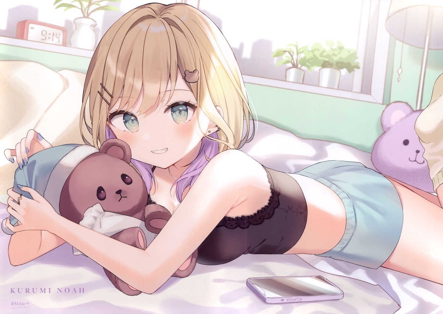 gelatin*, iris_black_games, kurumi_noah, lingerie, shiino_sera, vspo!