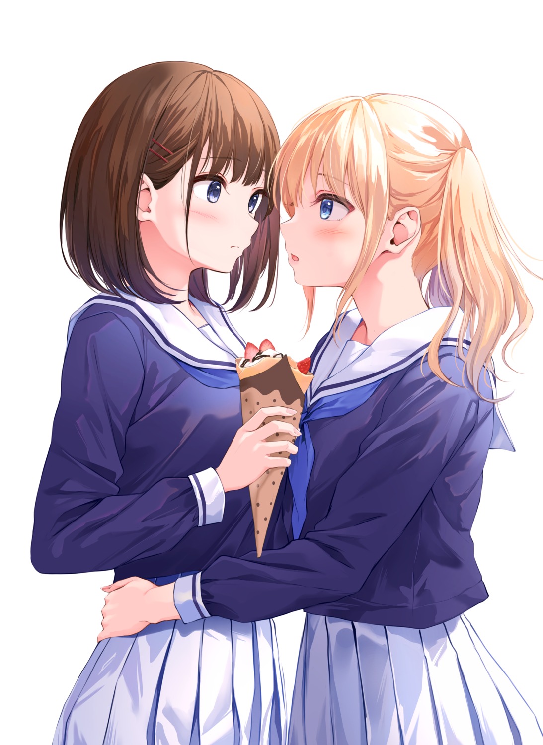 pasdar, seifuku, yuri