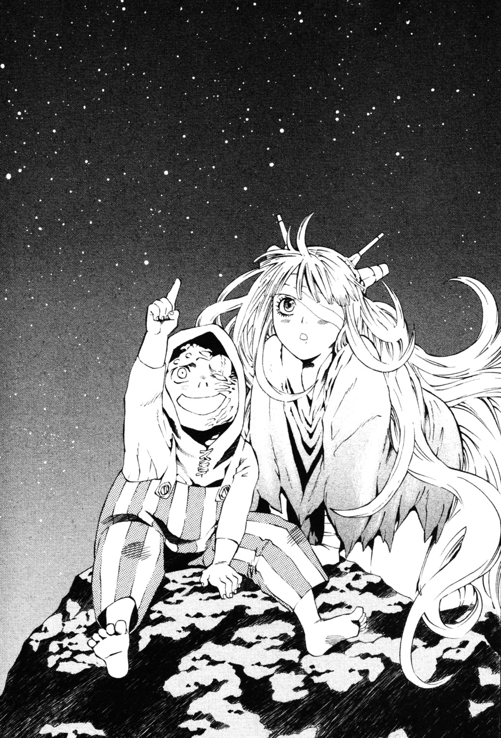 d.gray-man, guzoru, hoshino_katsura, lala, monochrome