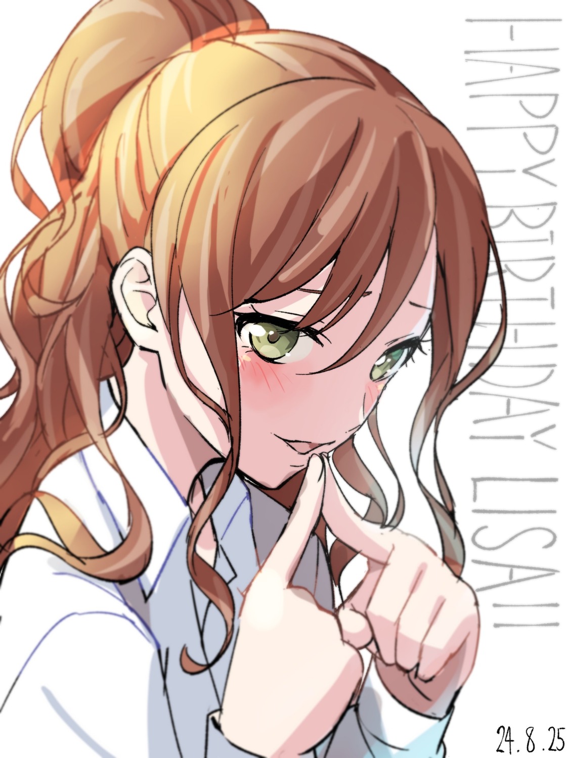 bang_dream!, bang_dream!_episode_of_roselia, dress_shirt, imai_lisa, nobusawa_osamu, sketch
