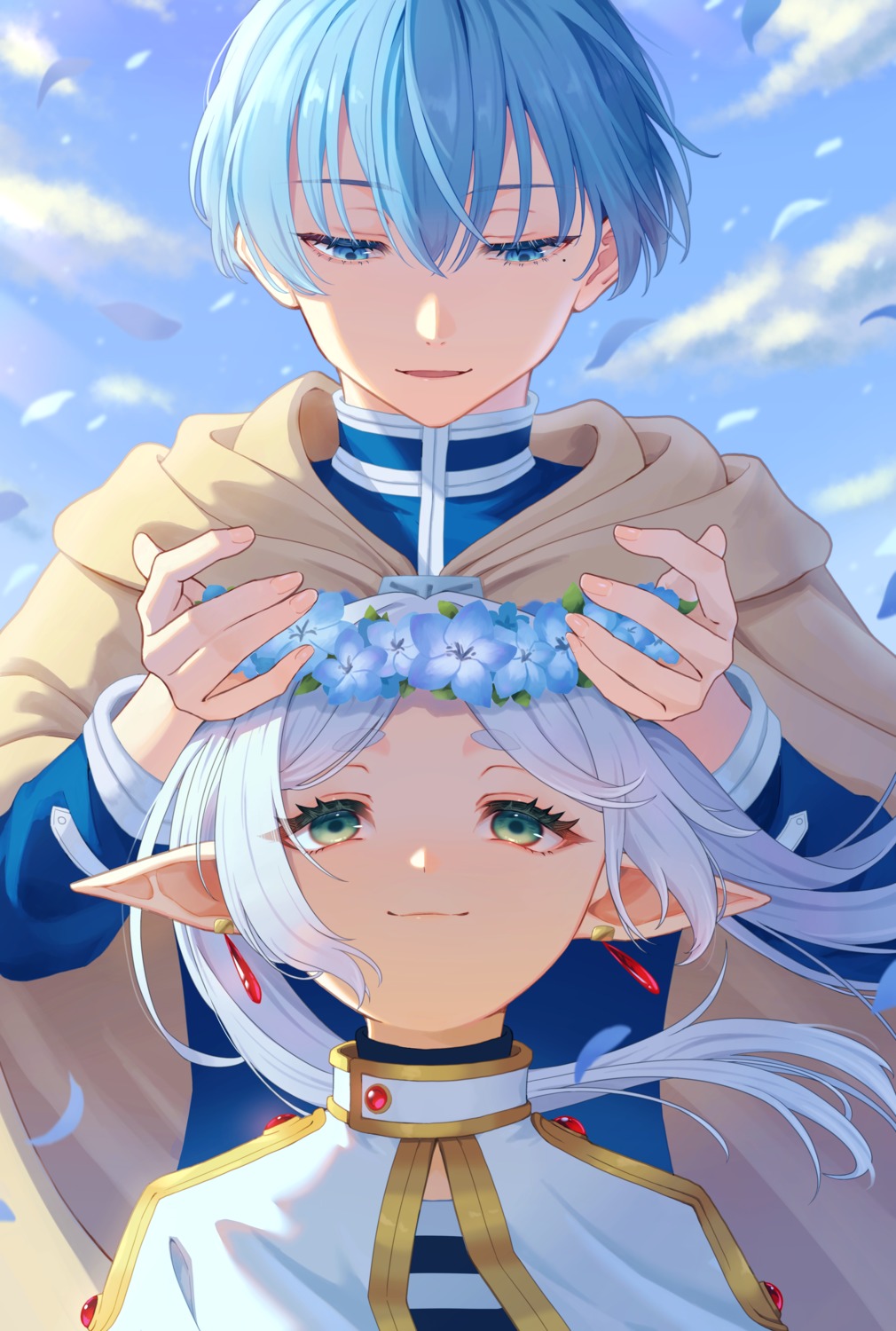 elf, frieren, himmel, nagi-negitoro, pointy_ears, sousou_no_frieren